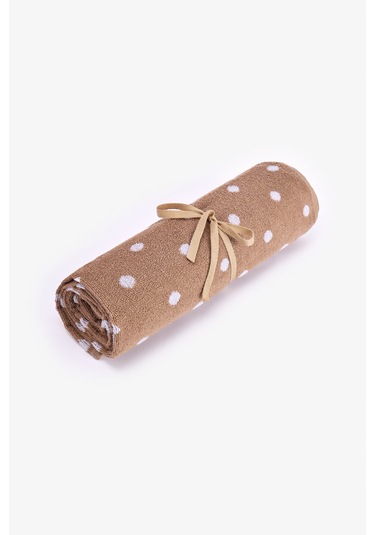 Penti Polka Havlu Kahverengi