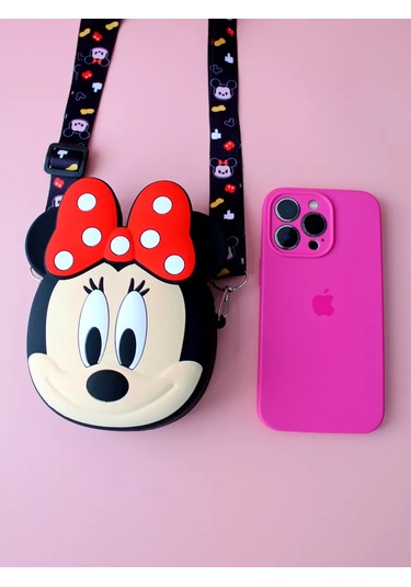 Pollykids Minnie Mouse Moda Omuz Kız Çocuk Çantası 211372007 Siyah