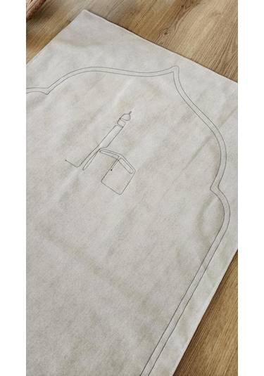 Sade Seccade Naturel Düz Keten 70x115 Ç3 Nakış