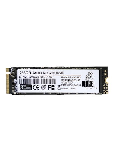 Dragos MadAxe R M2SSD NVME/256G 256 GB 1125/1141 MB/S M.2 SSD