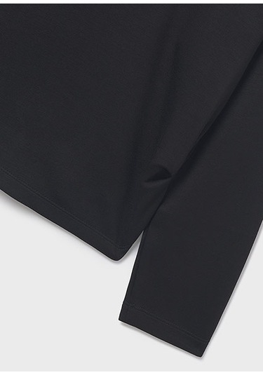 Mayoral Siyah Kız Çocuk Sweatshirt 7423 Siyah