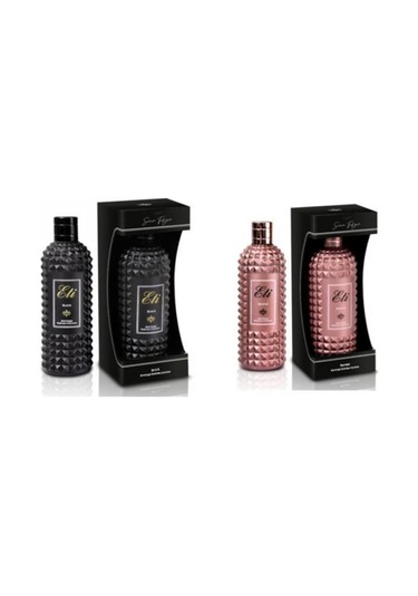 Eti Boutique Black Kolonya Cam Şişe 300 ML + Bronz Kolonya Cam Şişe 300 ML