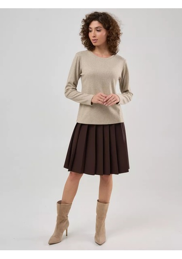 Sherbi Sweatshirt Uzun Kollu "lapsha" 265482738 Bej