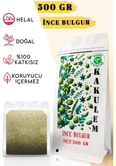 Kakulem Kısırlık İçli Köftelik İnce Bulgur 500 G