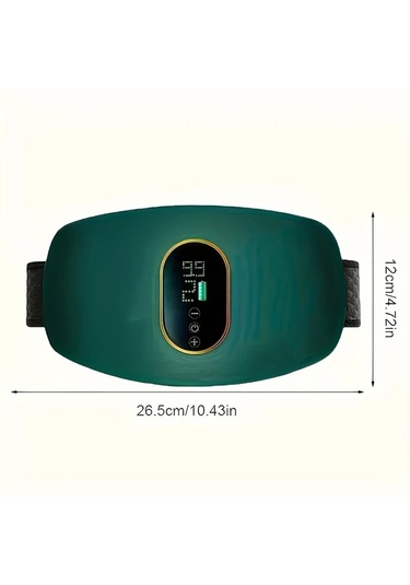 Fochsia Yeşil Usb Şarj Edilebilir Tam Vücut Masaj Kemeri Zayıflama Şekillendirme Erkek Kadın Uygun Hediye Altın