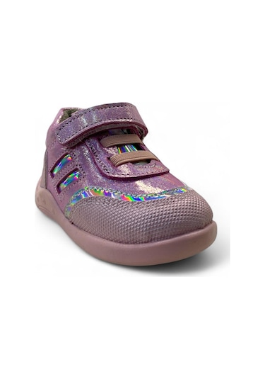 Tuğba Ortopedi 710 Bebek Deri İlk Adım Bot Pembe