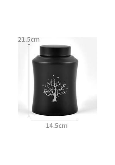 Homyl Pet Urn Kremasyon Hatıra Çömlekleri Kutusu Büyük Altın