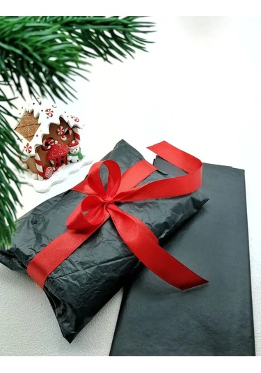 Magazin Dla Rukodel'nic Ip Gavrilov R N İlkbaharı Temsil Eden Siyah 10'lu Kapaklık Yazlık Hediyelik Hazineli Kağıt 103