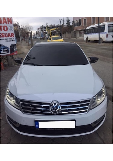 Volksvogen Passat Cc 2007-2017 Batman Yarasa Ayna Kapağı Piano Black Abs Plastik