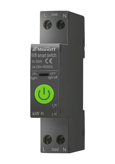 Siyah Tuya Wifi Akıllı Kesici-kapama Cihazı, Akım Tüketim İzleme, Akıntı-koruma, Aşırı Ve Az Gerilim Koruma, Uzak Kumanda Siyah Siyah