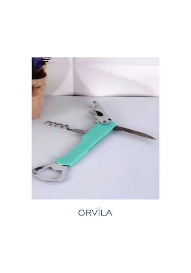 Metal Çok Amaçlı Tirbüşonlu Açacak Çok Renkli
