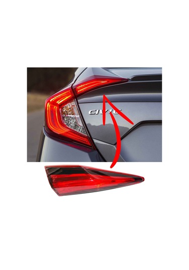 Honda Civic Fc5 Sedan Bagaj İç Stop 2017 2021 Sol