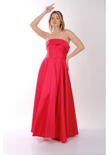 Abiye Elbise Dori 00kb6068 Kırmızı