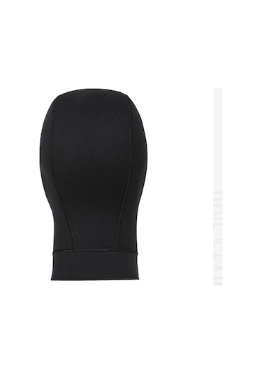 Dıve & Saıl Wetsuits Sörf Neopren Sıcak Dalış Dalış Başlığı 3mm Önlük Başlığı, : L 57-59cm Siyah