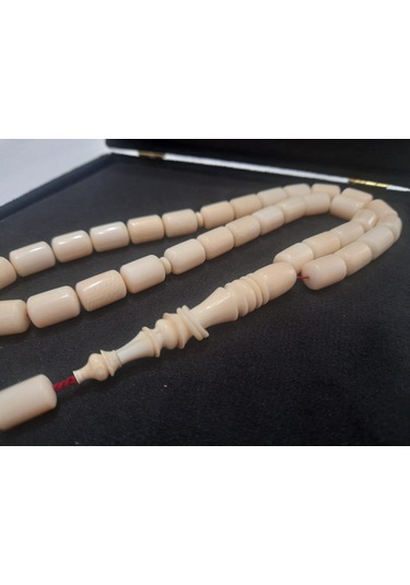 Soma Tesbih Büyük Boy Üst Düzey Koleksiyonluk Deve Kemiği Tesbih 13.5 x 14