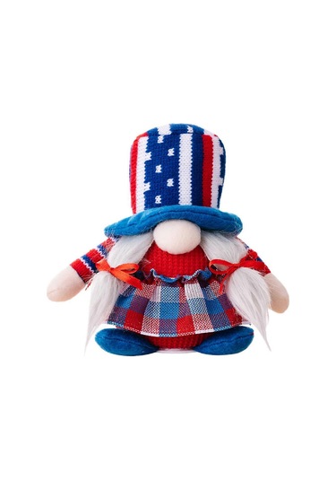 Bağımsızlık Günü Dekor Seti Vatansever Cüce Çok Renkli Yuvarlak E