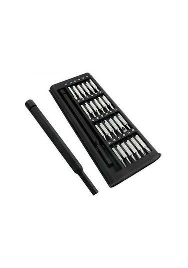 Trendooze Tornavida Tornavida Seti, Plastic Parçalı Mini Manyetik Hassas Handle Cep Arada 25'i 24 1 Wy