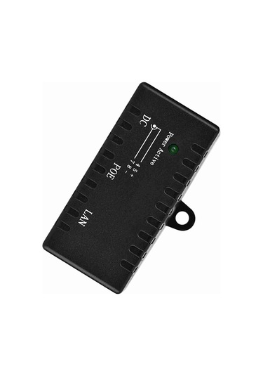 Lemestar Siyah Abs Poe Ayırıcı - 10/100 Mbps Hız, Ap İçin Güç Kaynağı Çözümü, Rj45 Arayüzlü, Dayanıklı Ve Kullanımı Kolay