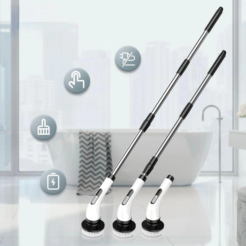 7 İn 1 Kablosuz Elektrikli Temizlik Fırçası Seti