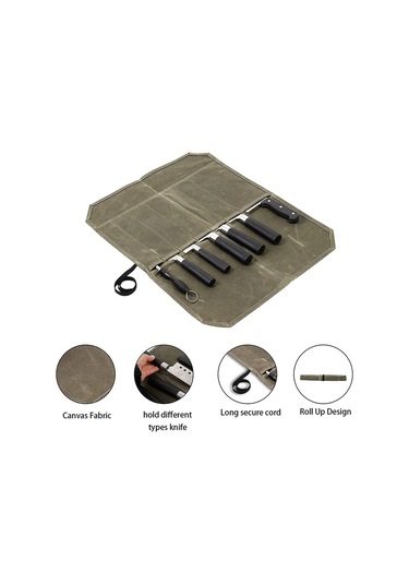 Kanvas Bıçak Çantası, Şef Ve Kamp İçin Taşınabilir Diğer