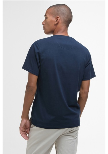 Barbour Kilnwick T-shirt Ny91 Navy Lacivert