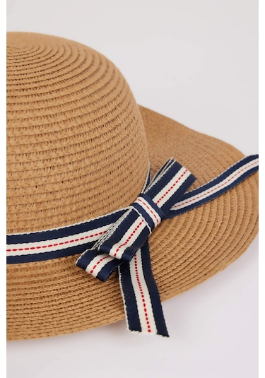 DeFacto Kadın Hasır Şapka D9458AX25SMBN126 Kahve