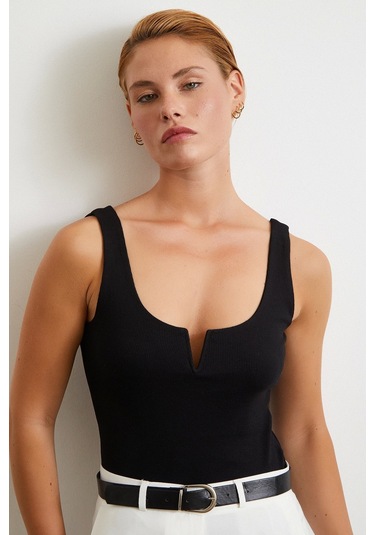 V Demirli Top Siyah Siyah