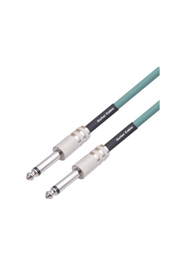 Sones 3045gr Mono 6.35mm Fiş Erkek - Erkek Elektrik Gitar Ses Kablosu, Uzunluk: 5m