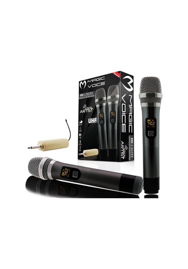 Magicvoice Mv-1302ee 2 El Kablosuz Mikrofon