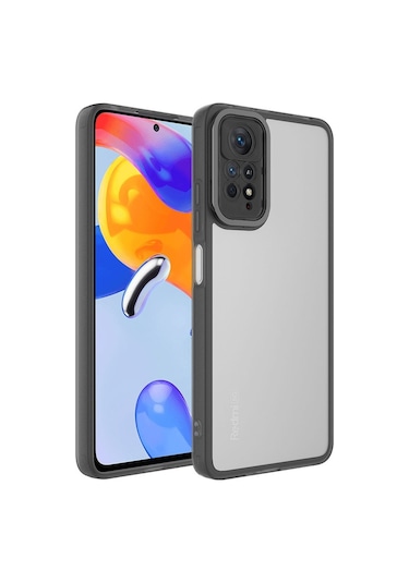Xiaomi Redmi Note 11 Pro 5g Kılıf Kamera Korumalı Transparan Zore Post Kılıf