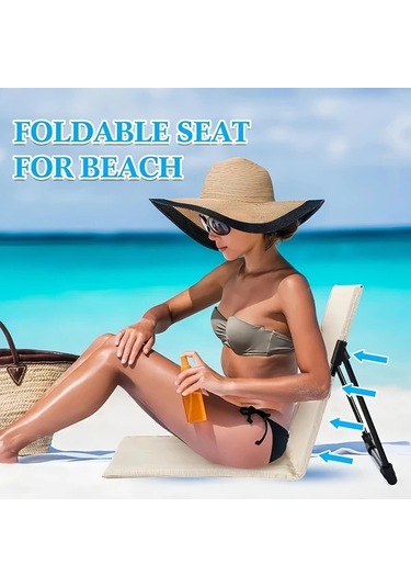 Dashanshop 1 Adet Kahverengi Ultra Hafif Katlanır Sandalye Kamp Plaj Bahçe Oxford Bez Alüminyum Boru Kahverengi