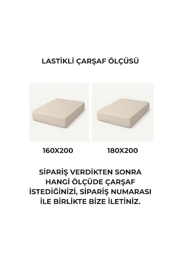 Çift Kişilik Krem Kare Welsoft Uyku Seti Çift Taraflı 195x215 Bej