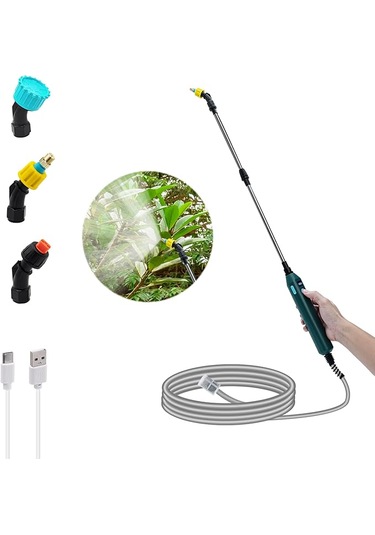 Monozone Elektrikli Basınçlı Sulama Tabancası Başlığı Şarj Edilir