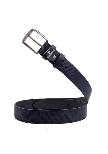 Pierre Cardin Deri Erkek Kemer En 4 Cm Pc-2099 Lacivert