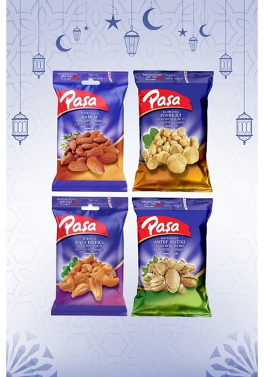 Paşa Karışık Kuruyemiş 12 x 70 G