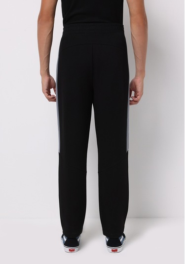 Colins Regular Fit Orta Bel Düz Erkek Siyah Eşofman Altı Cl1076854 Q1.v1 Blk Siyah