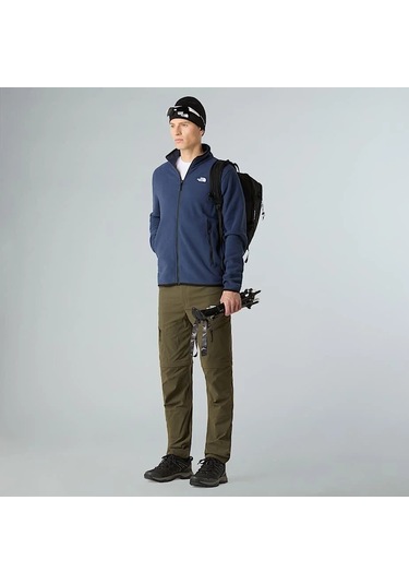 The North Face Glacier Erkek Polar Ceket Nf0a8d0r8k21 Mavi