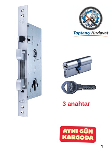 Daf Çelik Kapı Kilidi Kancalı Daf Kapı Kilidi Kancalı Kilit Barelli 1 ADET