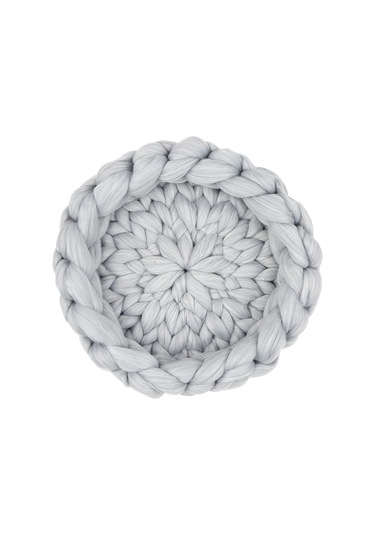 Moveevo Yenidoğan Fotoğraf Paspası Yumuşak Ve Rahat El Dokuması Battaniye 40 5cm Gri Gri