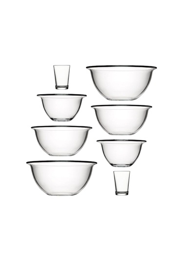 Paşabahçe Arda Türkmen Hazırlık Kasesi - Çok Amaçlı Bol Kase 8 Parça 2set