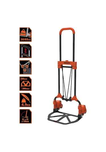 Black+decker Bh201 30/65kg Merdiven Çıkabilen Katlanır El Arabası N11.464