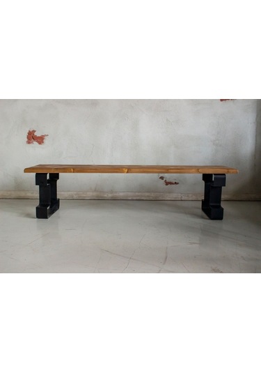 Deryawood Bank Masif Ağaç Ahşap Bank