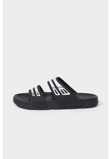 Defacto Erkek Düz Taban Çift Bantlı Eva Terlik E3130ax25hsbk23 Siyah