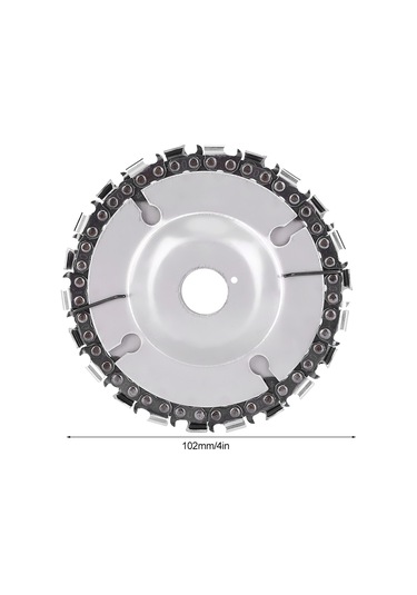 Lemestar 4 İnç 22 Dişli Ahşap Kesici Zincir Diski - Açı Taşlama İçin Ahşap, Plastik, Buz Kesim Ve Oymak Uygulamaları