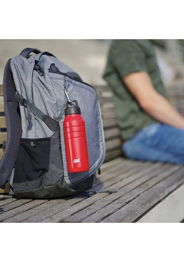 Esbit Majoris Paslanmaz Çelik Matara Kırmızı 0.68L Kırmızı