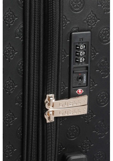 Guess Siyah Wilder Peony Valiz Siyah