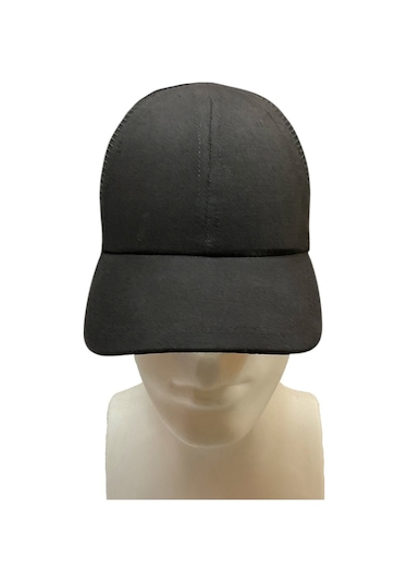 Darbe Emici Kep Baret İş Güvenliği Koruyucu Şapka Baret Top Kep - Siyah