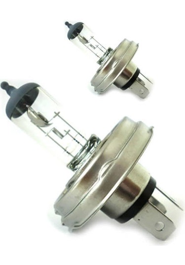 2 Adet H4 12v 60/55w Standart Halogen Ampul P45t Tablalı