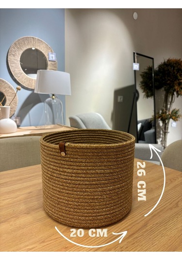 Rover Çok Amaçlı Düzenleyici Sepet, Saksılık, Organizer 20-26, Küçük Boy Hasır