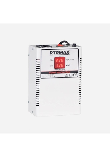 Rtrmax Rtm5991 Voltaj Regülatörü 1 Kva Monofaze Röleli Tip